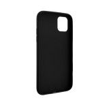 FIXED Rubber Hátlap Story Apple iPhone 11, Fekete, Mobiltelefon Kiegészítő FIXST-428-BK