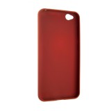 FIXED Rubber Hátlap Story Xiaomi Redmi Go, Piros, Mobiltelefon Kiegészítő FIXST-391-RD