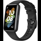 FIXED Silicone Strap Huawei Band 7 - fekete (FIXSSTB-1053-BK)