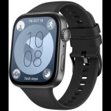 FIXED Silicone Strap Huawei Watch FIT 3 - fekete (FIXSSTB-1388-BK)