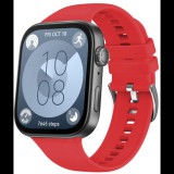 FIXED Silicone Strap Huawei Watch FIT 3 - piros (FIXSSTB-1388-RD)