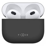 FIXED Silky Apple Airpods 3 Fekete FIXSIL-816-BK