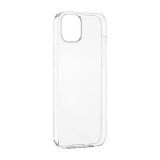 FIXED Skin ultravékony TPU gél tok Apple iPhone 15 Plus készülékhez, 0,6 mm, átlátszó FIXTCS-1201