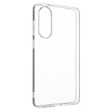 FIXED Slim AntiUV szilikon tok Samsung Galaxy S25 Edge 5G telefonhoz, átlátszó FIXTCCA-1558-TR