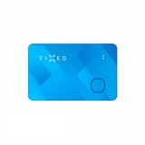 FIXED Smart tracker Tag Card with Find My support Wireless Charging Blue FIXTAG-CARD-BL