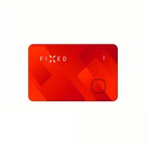 FIXED Smart tracker Tag Card with Find My support Wireless Charging Orange FIXTAG-CARD-OR