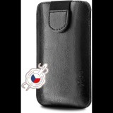 FIXED Soft Slim 6XL+ fekete lezárható PU bőr tok (RPSOS-001-6XL+)