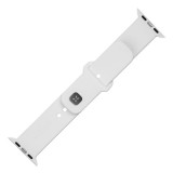 Fixed Sporty Strap Apple Watch Ultra Szilikon szíj 49 mm - Fehér (FIXSST2-1029-WH)
