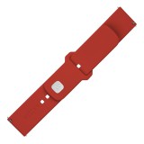Fixed Sporty Strap Univerzális Szilikon szíj 22 mm - Piros (FIXSST2-22MM-RD)