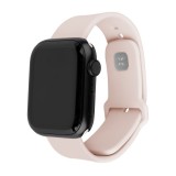 FIXED Sporty szilikon szíj az Apple Watch 42/44/45mm-es okosórákhoz, pink FIXSST2-434-PI