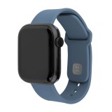 FIXED Sporty szilikon szíj az Apple Watch 42/44/45mm-es okosórákhoz, zöld-kék FIXSST2-434-GREBL