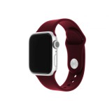 FIXED Szilikon Strap Set Apple Watch 38/40/41 mm, burgundy Piros FIXSST-436-WIRD
