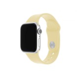 FIXED Szilikon Strap Set Apple Watch 38/40/41 mm, light Sárga FIXSST-436-LIYE