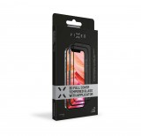 FIXED teljes kijelzős üvegfólia applikátorral Apple iPhone 7/8/SE (2020) telefonokhoz, fekete FIXG3DA-100-BK