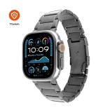 FIXED Titán óraszíj Apple Watch 44/45/46/49mm okosórához, natural titanium FIXTST-434-NT