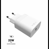 Fixed Travel USB-C Hálózati töltő Adapter 20W - Fehér (FIXC20N-C-WH)