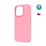 FIXED újrahasznosított anyagból készült TPU hátlap Apple iPhone 16 Pro készülékhez, rózsaszín FIXSTRE-1402-PI