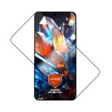 FIXED Ultra strapabíró edzett üvegfólia porálló applikátorral és AR réteggel Samsung Galaxy S25 készülékhez fekete FIXGA2-1504-BK