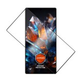 FIXED Ultra strapabíró edzett üvegfólia porálló applikátorral és AR réteggel Samsung Galaxy S25 Ultra készülékhez fekete FIXGA2-1506-BK