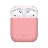 FIXED Ultrathin Szilikon Tok  Silky Apple Airpods, Kék FIXSIL-753-BL