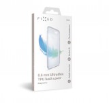 FIXED ultravékony TPU telefontok Apple iPhone 12 mini telefonhoz, 0.6 mm vastag, átlátszó FIXTCS-557