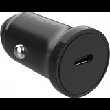 Fixed USB-C Nagy teljesítményű univerzális autós gyorstöltő 30W - Fekete (FIXCC30N-C-BK)