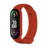 FIXED Xiaomi Band 7 Mi Band 6 Mi Band 5 szilikon szíj piros (FIXSSTB-989-RD) (FIXSSTB-989-RD)