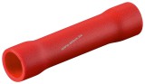 FixPoint Butt csatlakozó teljes PVC szigeteléssel, piros, 1db/csomag