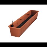 Flair 61496 Hidrokultúrás 60cm balkonláda - Terrakotta (61496)