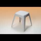 Flair 69751 stabilo Műanyag hokedli - Fehér (69751)