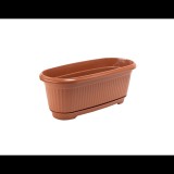 Flair Flora 45cm virágláda alátéttel - Terrakotta (60454)