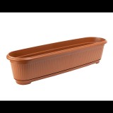 Flair Flora 80cm virágláda alátéttel - Terrakotta (60456)