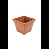 FLAIR Sydney 61307 terra 30x30 cm szögletes virágcserép