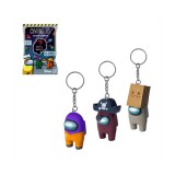 Flair Toys Among Us Kulcstartó meglepetés figura tasakban többféle