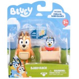 Flair Toys Bluey: Dupla karakter fogura csomag - Baby Bluey és Chilli