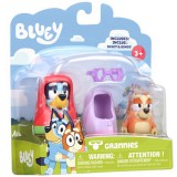 Flair Toys Bluey: Dupla karakterfigura csomag - Öreg Bluey és Bingo