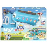 Flair Toys Bluey: Repülőgép játékszett karakter figurákkal és kiegészítőkkel