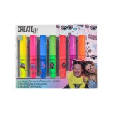 Flair Toys Create It! 7db-os fénylő neon színekben