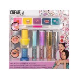 Flair Toys Create It!: 7db-os sminkszett metál színekkel - Canenco