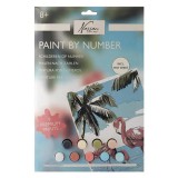 Flair Toys Fess számok szerint 33,5x23,8 cm kép - Flamingó