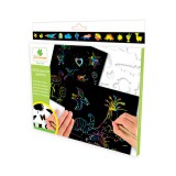 Flair Toys Képkarc készítő szett sablonokkal 5 Lap