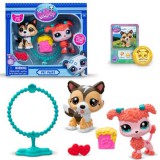 Flair Toys Littlest Pet Shop: Petfluencers kutyusok 2db-os figura szett - Jump and joy 2.széria