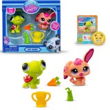 Flair Toys Littlest Pet Shop: Relay Racers - Teknős és Nyuszi figura csomag 2. Széria