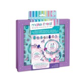 Flair Toys Make it real! Kristály Medál Karkötő készítő szett tiszta kék