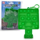 Flair Toys Minecraft Bubblers Mini Pop-it meglepetés kulcstartó 1db