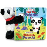 Flair Toys Pattanj pajtás plüss barát képeskönyvvel - Ölelj meg panda (WW006) (WW006) - Plüss játékok