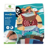 Flair Toys Stick'N Fun mozaikkép készítő készlet - Kalózok