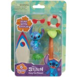 Flair Toys Stitch játékfigura szörfdeszkával és pálmafával