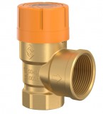 Flamco Prescor 1˝, bizt.szelep, 8 bar, (Solar)