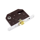 FLAME Bevésőzár, 55×55×20mm, cilinderes, LŐVÉR típusú, Flame